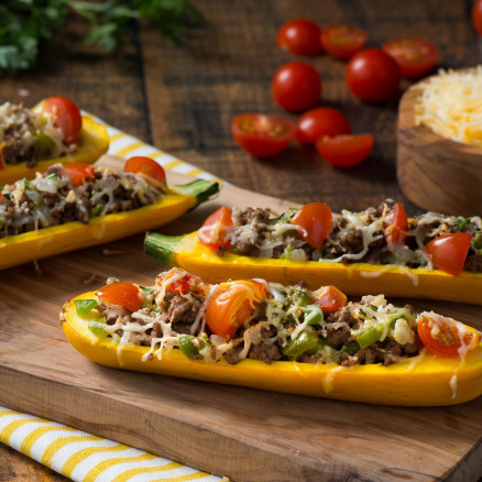 Stuffed Summer Squash 011