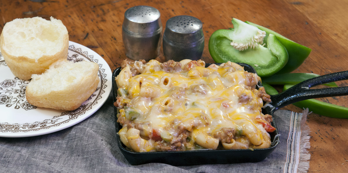 Taco Chilli Mac Cheese Hero