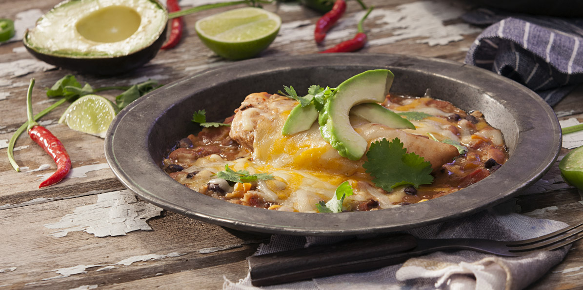 Tex Mex Dump Dinner Website Hero