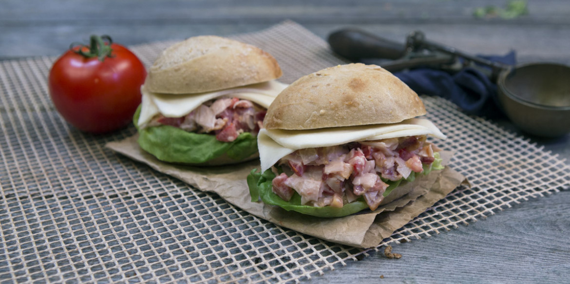 Turkey ClubSlider wBacon Sandwich Hero