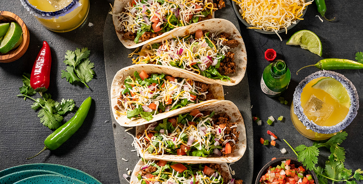 Soft Shell Beef Tacos Recipe Sargento