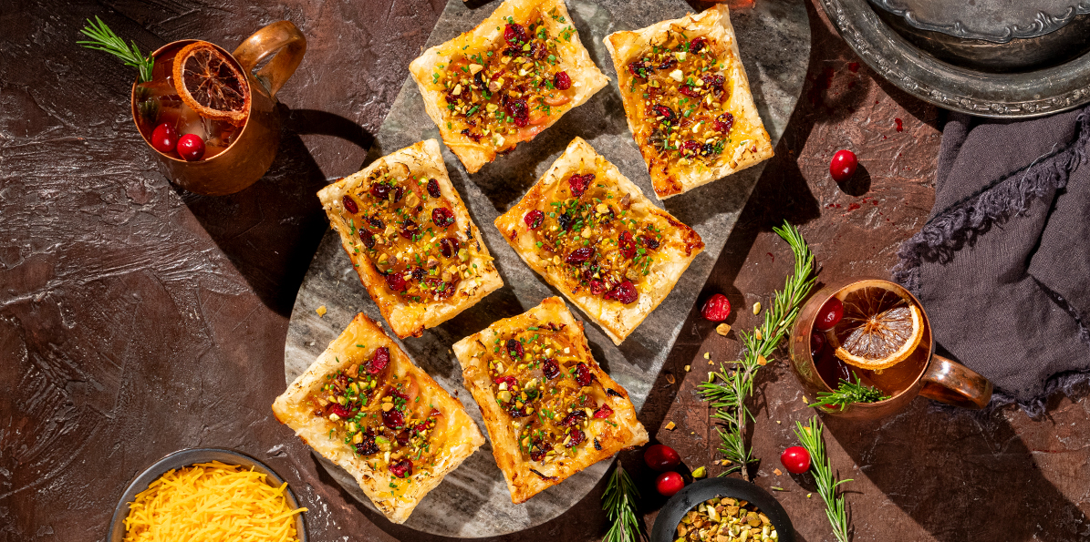 Apple, Cheddar & Cranberry Upside-Down Puffs | Sargento® Foods Incorporated