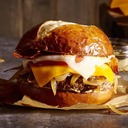 bacon double cheeseburger