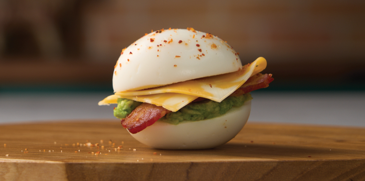 Keto Bacon, Egg, Avocado & Cheese Sliders Recipe Sargento