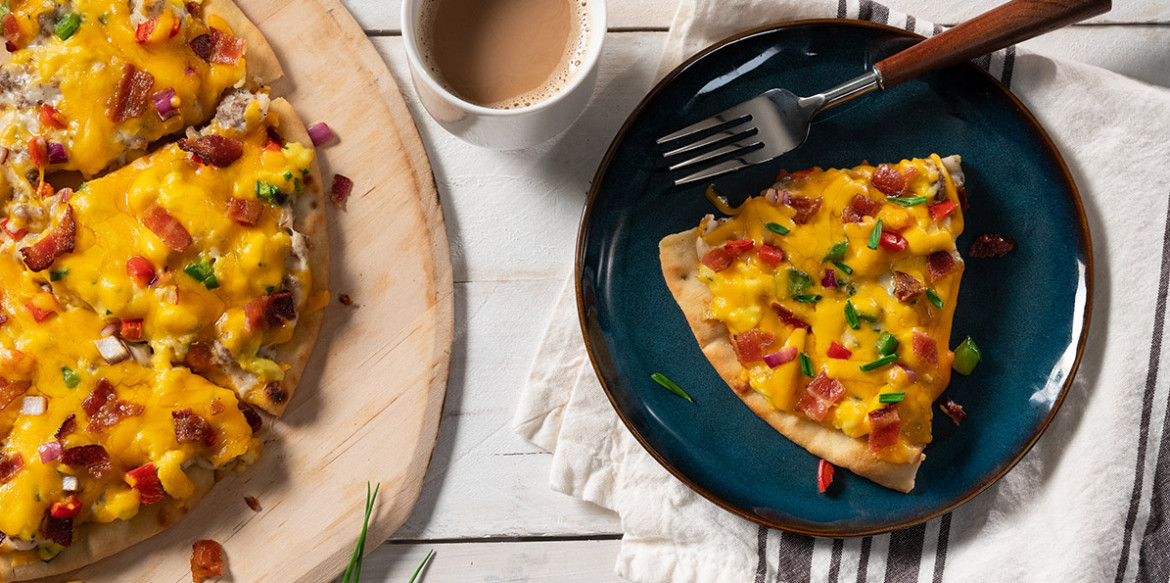 breakfast pizza