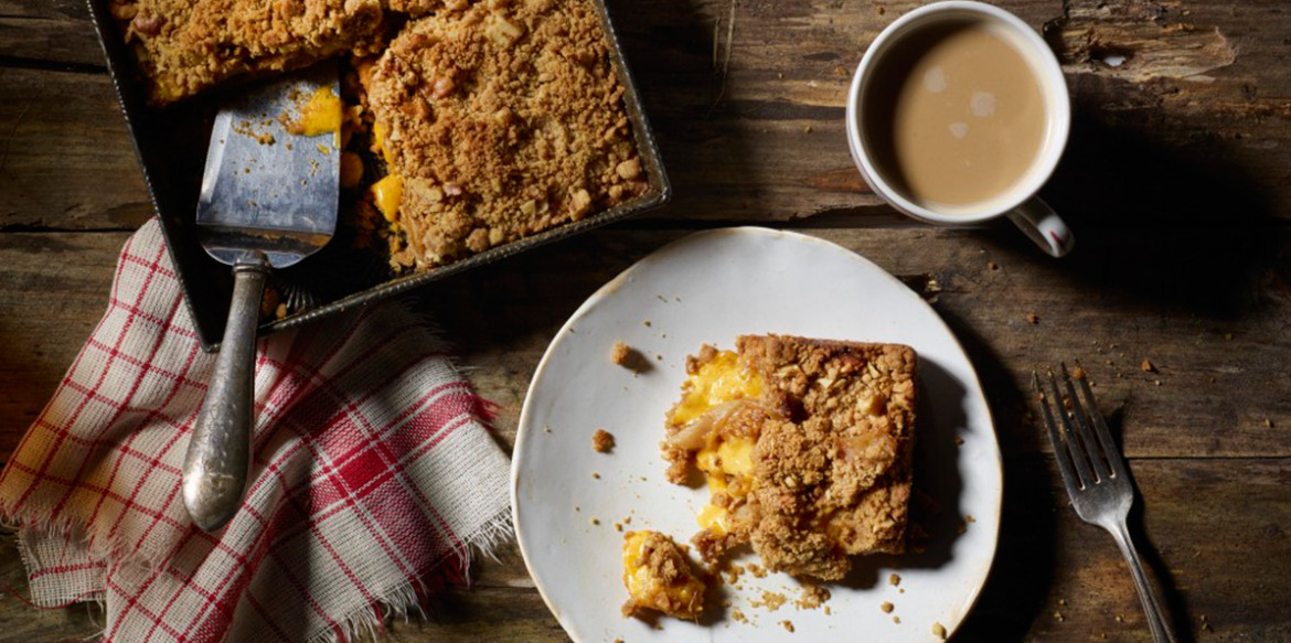 cheesy apple squares
