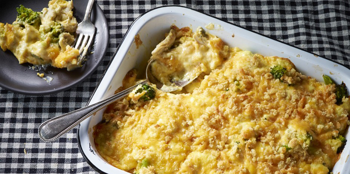 cheesy chicken casserole