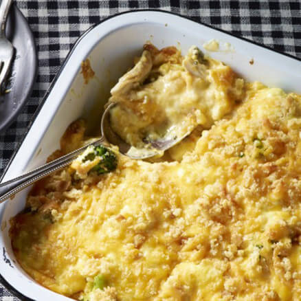 cheesy chicken casserole