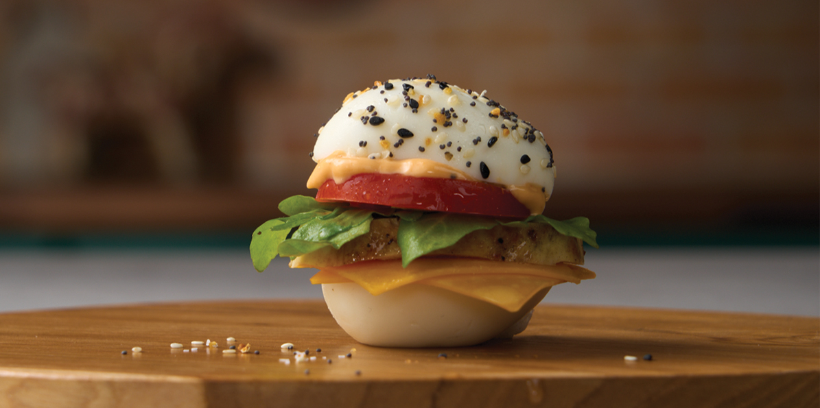 Chicken Club Egg Sliders | Sargento® Foods Incorporated