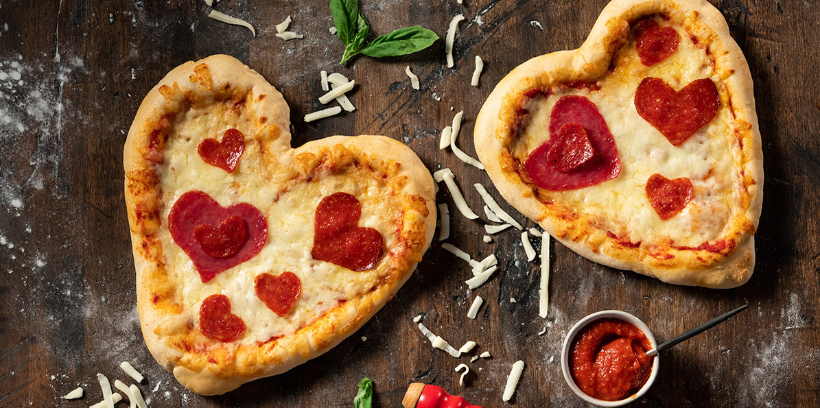 Heart Shaped Pizza Recipe | Sargento
