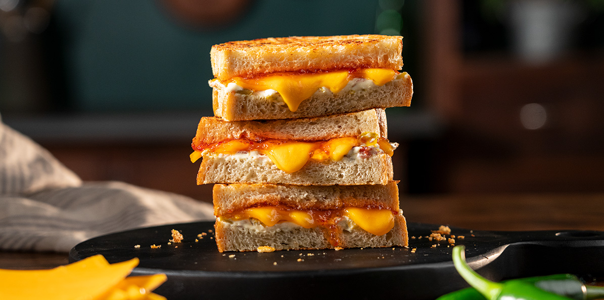 Jalapeno Popper Grilled Cheese Recipe Sargento