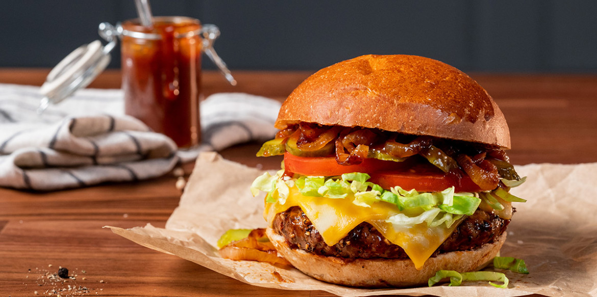 peppercorn burger