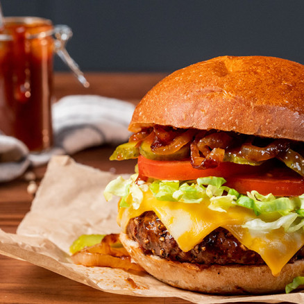 peppercorn burger