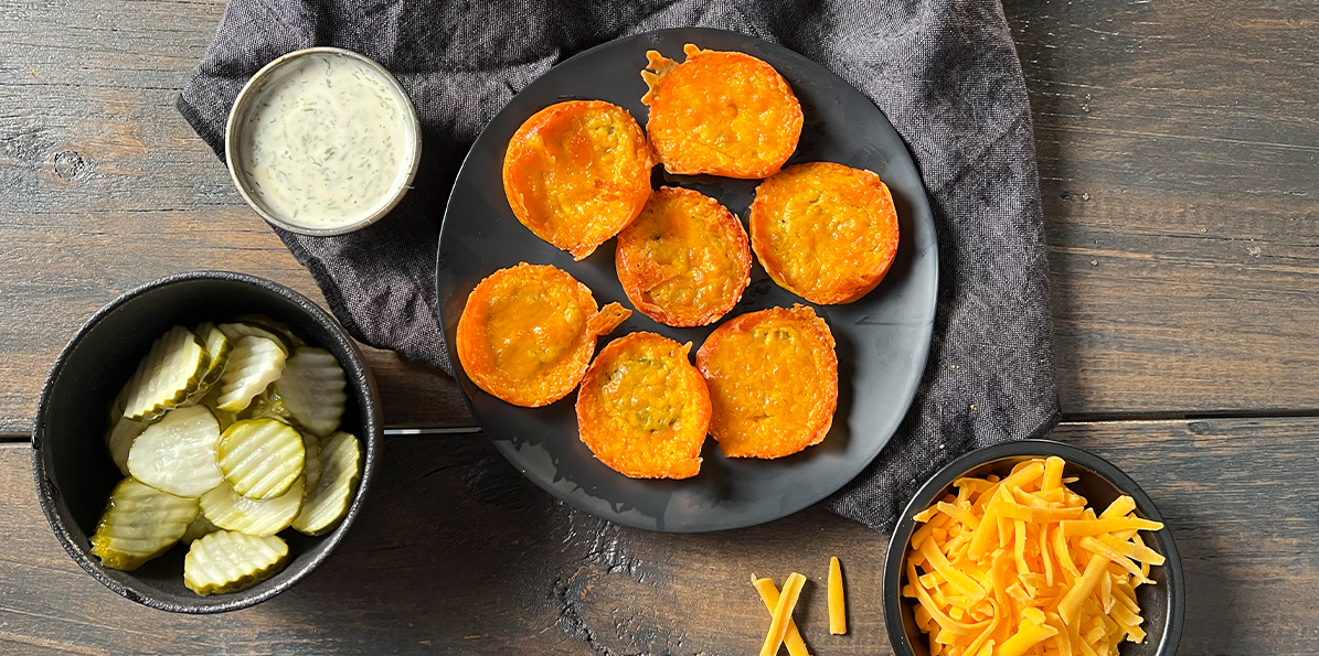 Cheesy Pickle Chips Recipe Sargento