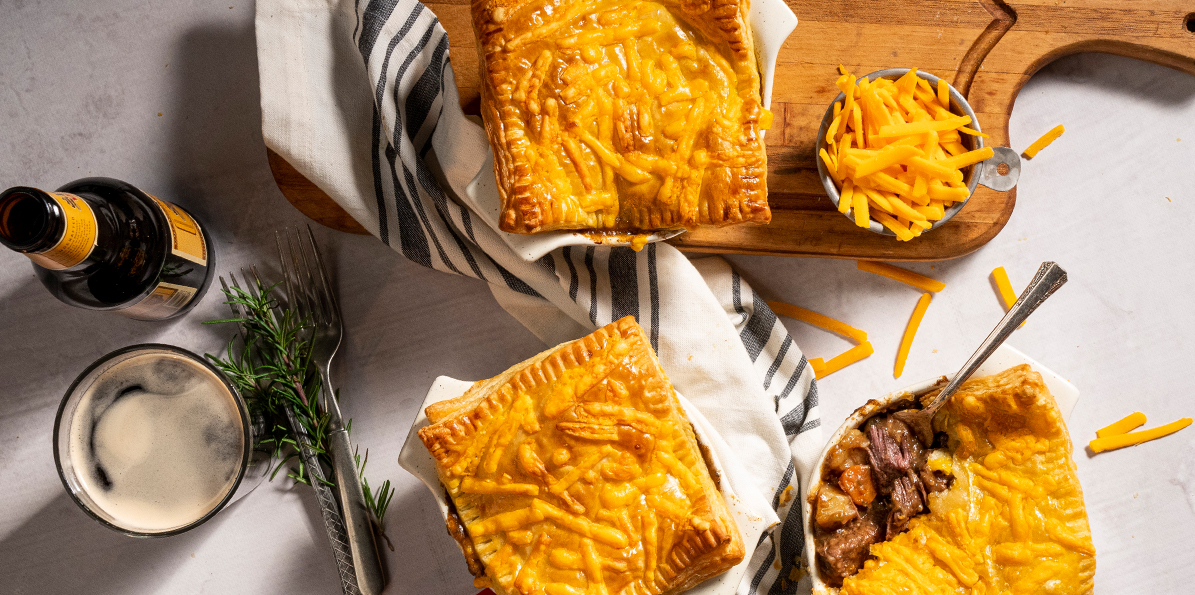 Short Rib &amp; Aged Cheddar Pot Pie | Sargento® Foods Incorporated