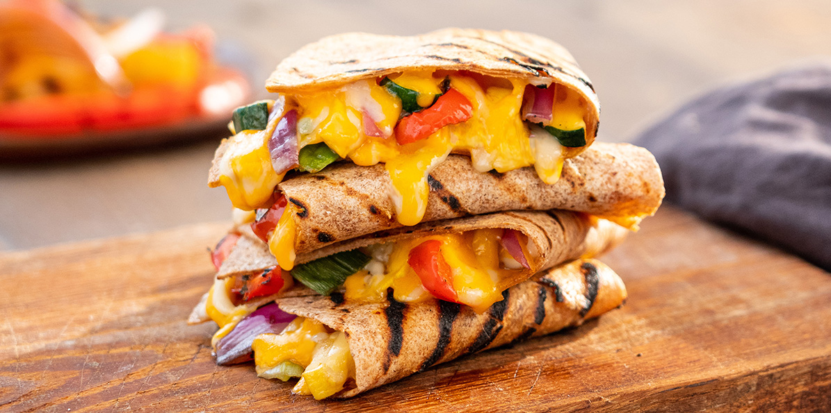 Grilled Vegetable Quesadillas Recipe Sargento® Foods Incorporated