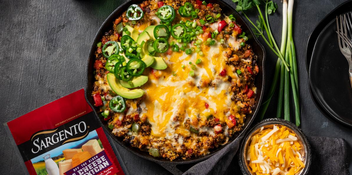 Cheesy Mexican Quinoa Bake | Sargento® Foods Incorporated