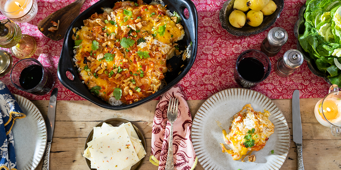 Rice & Tomato Bake | Sargento® Foods Incorporated