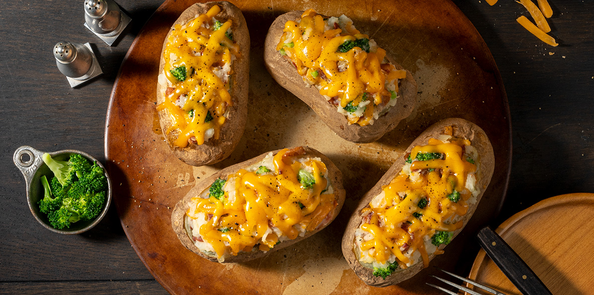 Cheddar Stuffed Potatoes | Sargento® Foods Incorporated