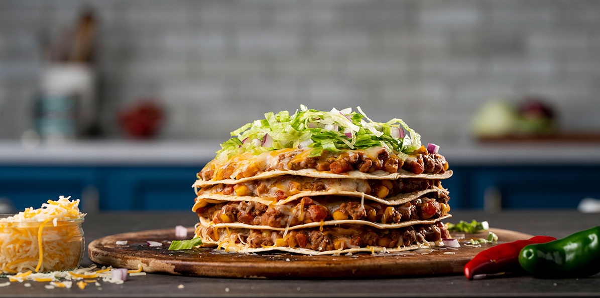 tostada stack