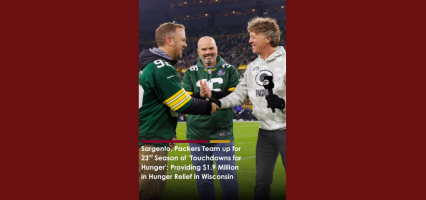 Packers, Sargento Teaming Up to Tackle Hunger In Wisconsin